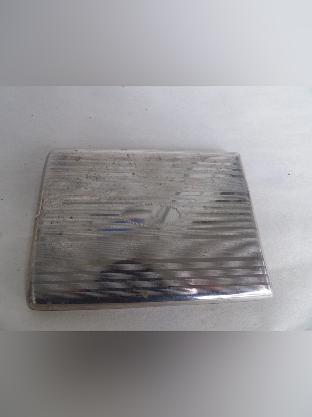 1930’s Permanite Nickle/Silver Cigarette/Card case Unmonogrammed